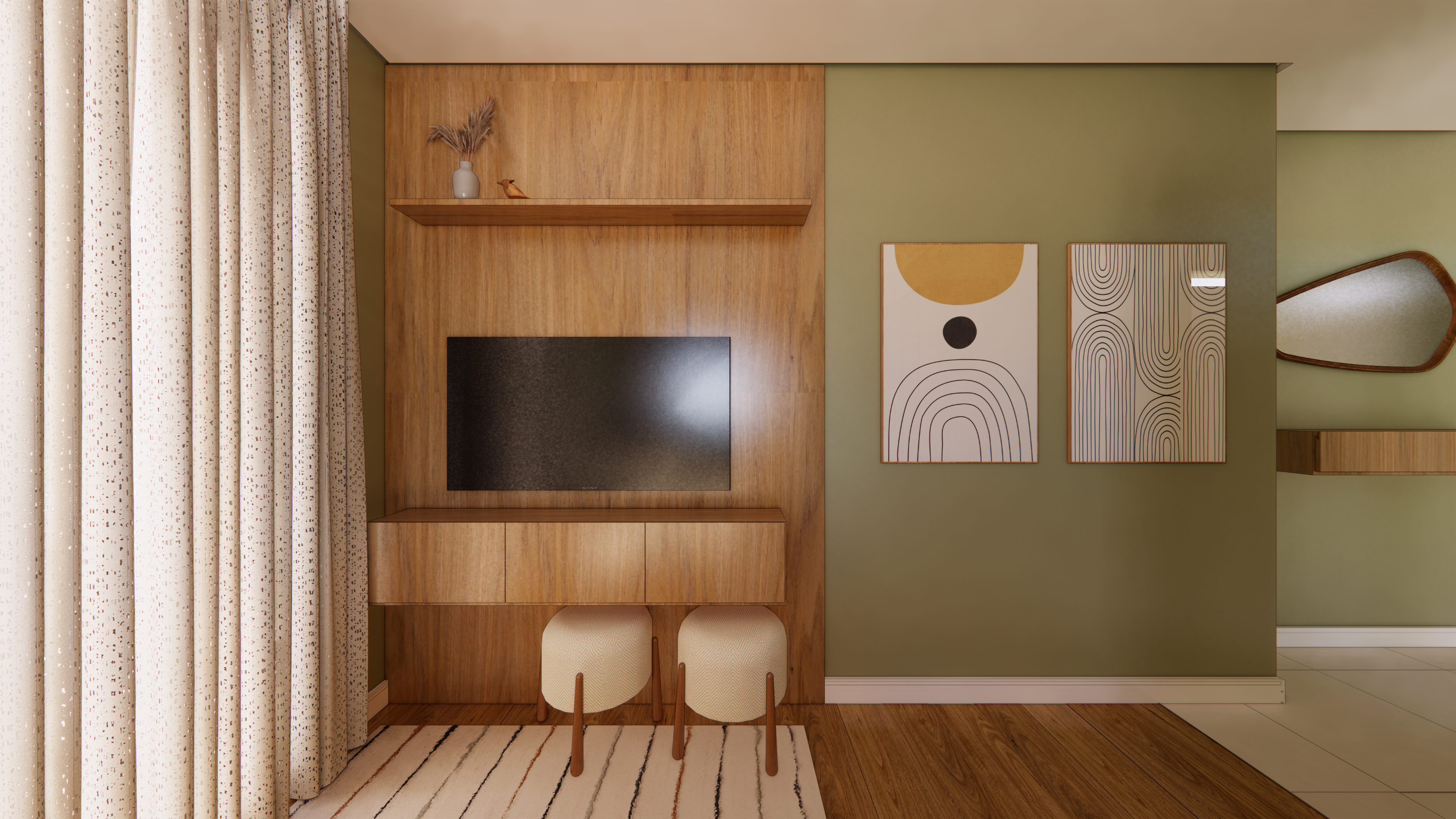 Apto 204 sala